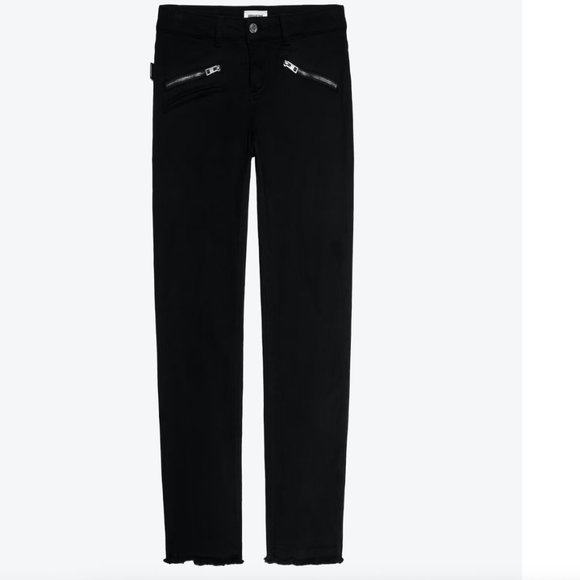 Zadig & Voltaire Black Skinny Jeans - Picture 2 of 10